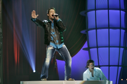 Andre Kuik met So High Nationaal Songfestival 2005