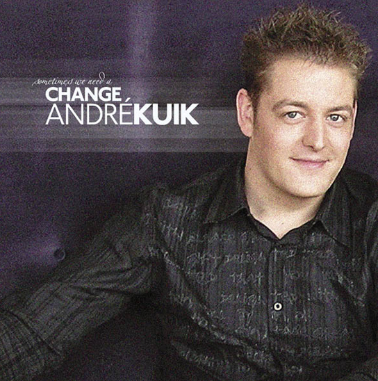 Voorkant CD hoesje Change Andre Kuik